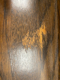 Geometric Scrollwork Oak Sideboard