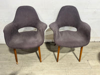 Mid Century Modern Accent Chair- Set of Two