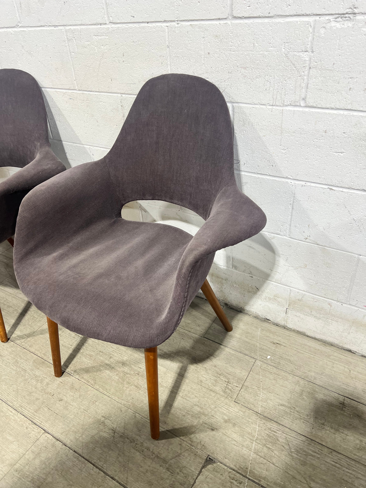 Mid Century Modern Accent Chair- Set of Two