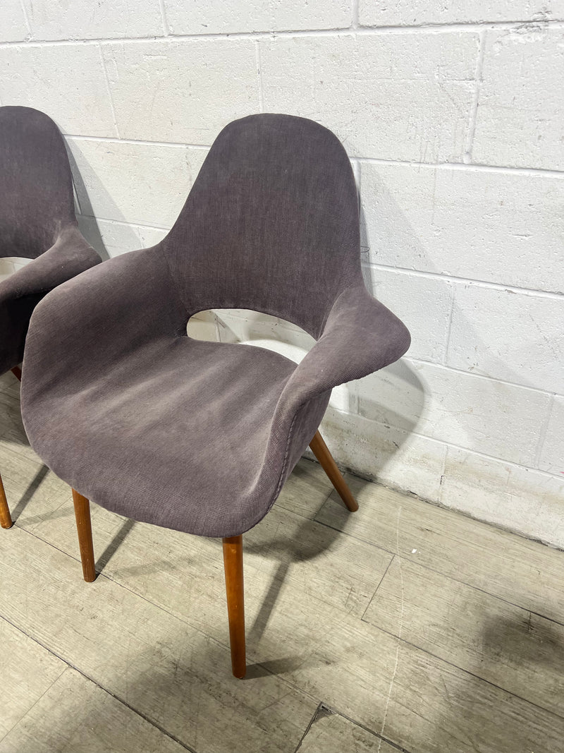 Mid Century Modern Accent Chair- Set of Two