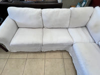 IKEA UPPLAND Sectional, 4-seat corner, white