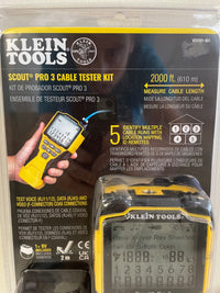 Klein Tools Scout Pro 3 Cable Tester Kit