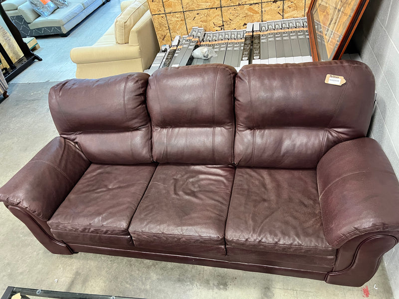 3 Seater Dark Maroon Couch