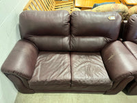 2 Seater Dark Maroon Couch