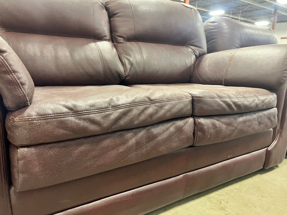 2 Seater Dark Maroon Couch