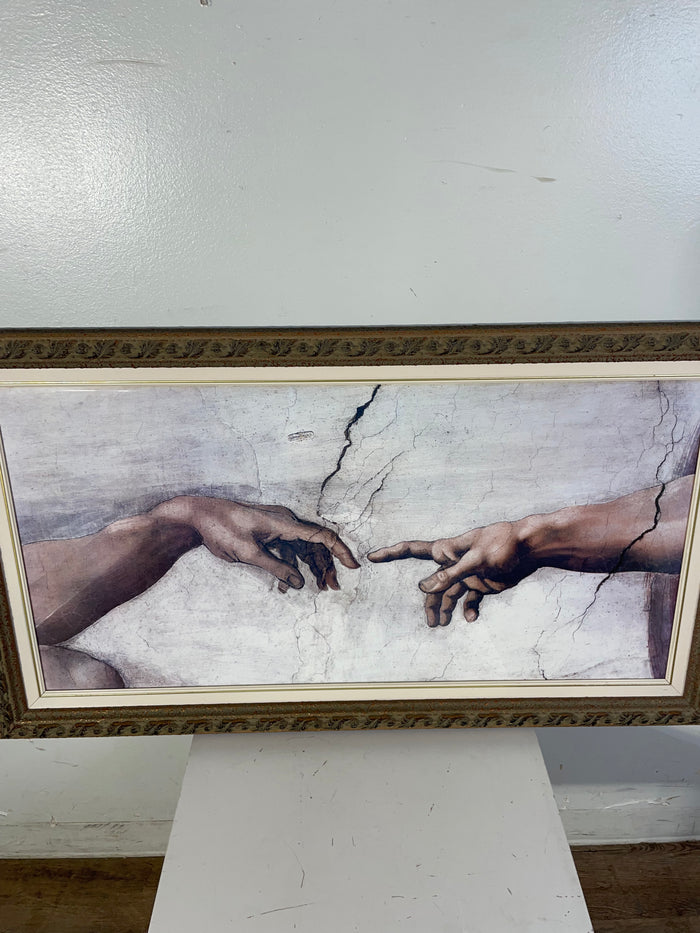 The Hands of The Creation of Adam