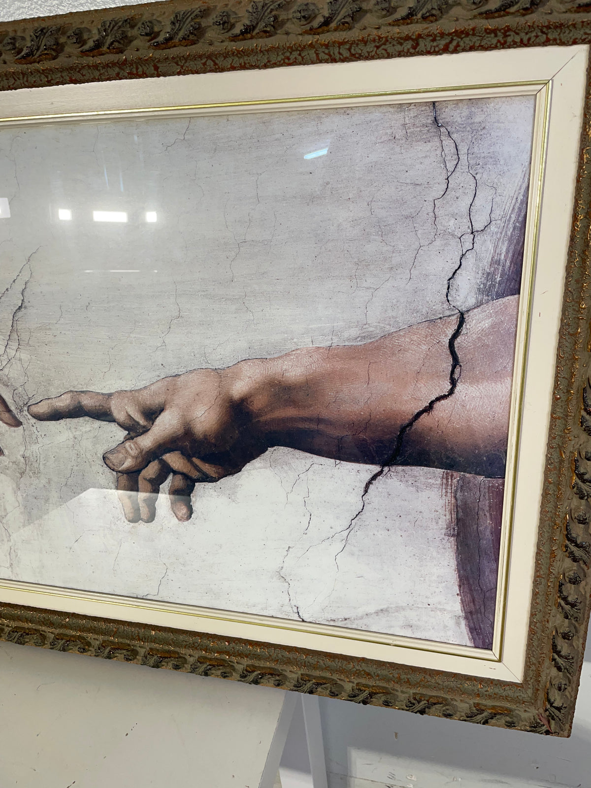 The Hands of The Creation of Adam