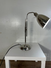 Stainless Steel Lamp w/Outlet