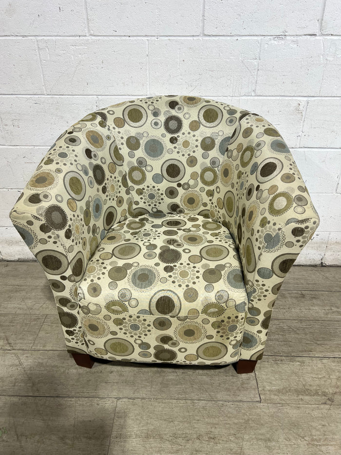 Chic Circle Accent Chair