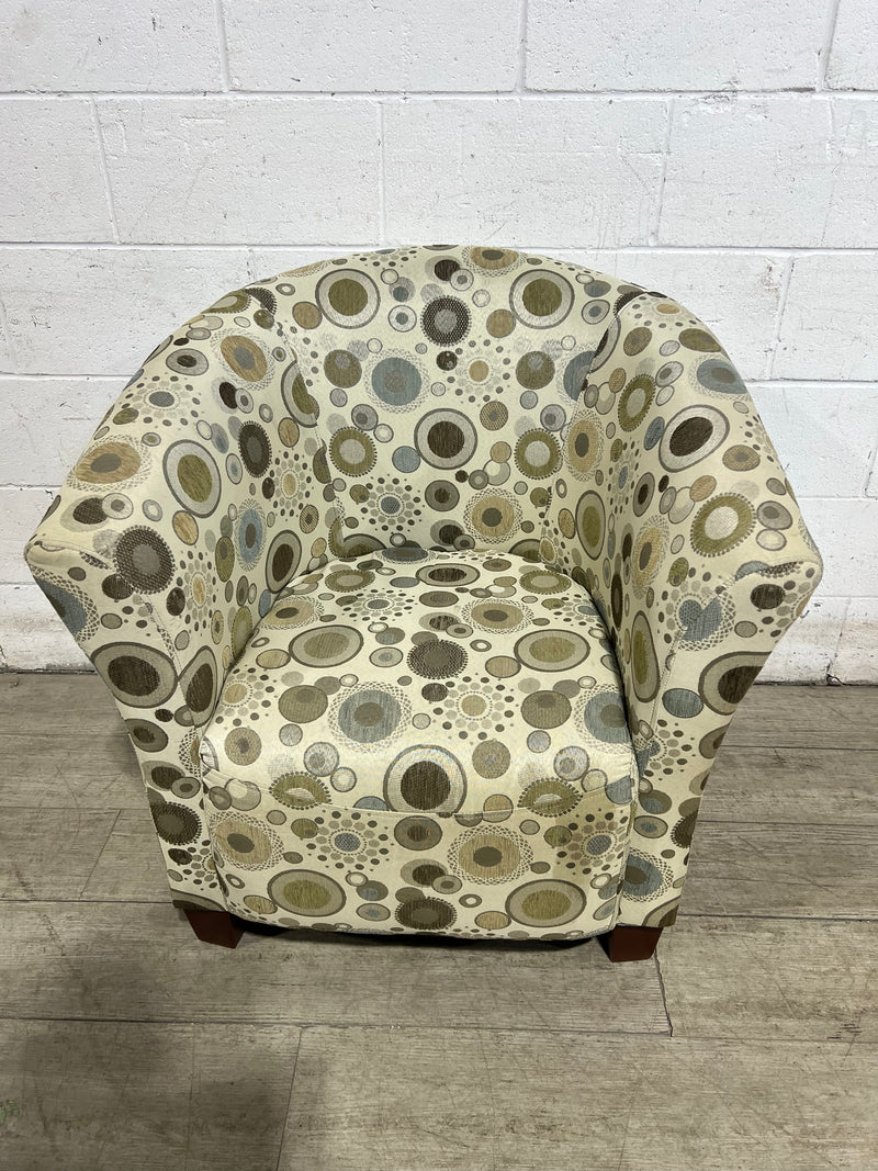 Chic Circle Accent Chair