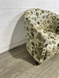 Chic Circle Accent Chair