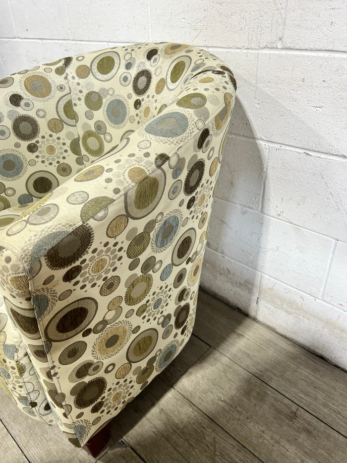 Chic Circle Accent Chair