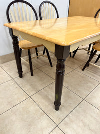 Country Havest Dining Table Set - 6 Chairs