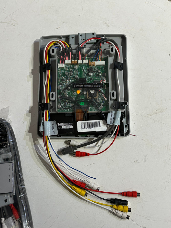 Sony Vehicle overhead monitor/DVD player