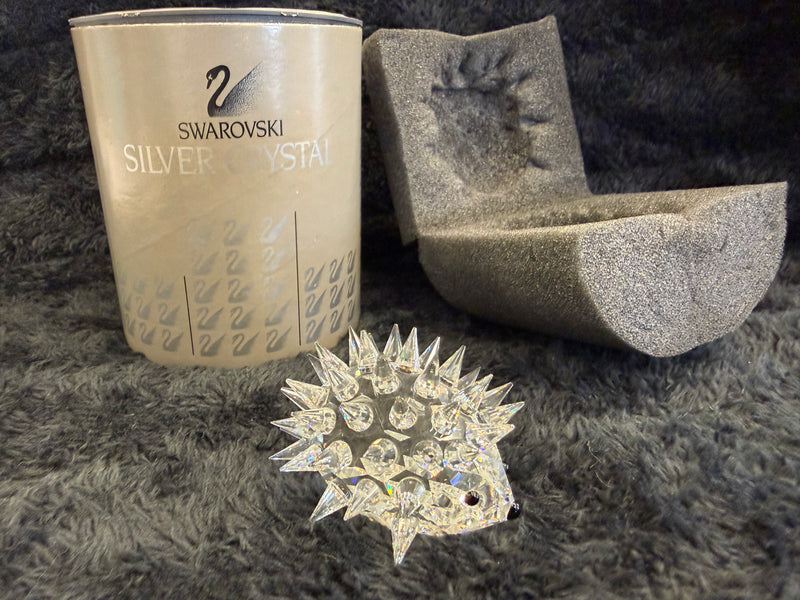 Swarovski Medium Sized Crystal Hedgehog