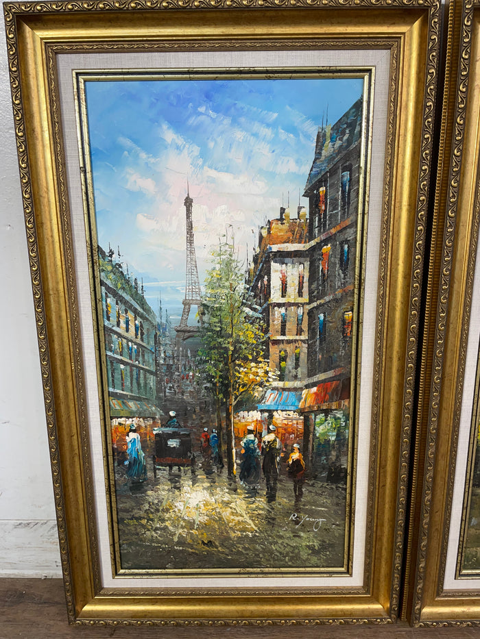 Paris Streets Framed Art by R.Young