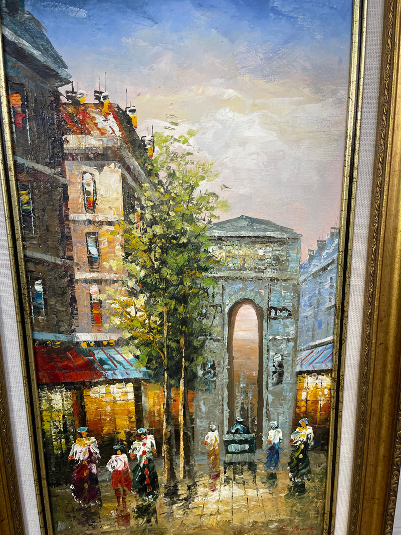 Paris Streets Framed Art by R.Young