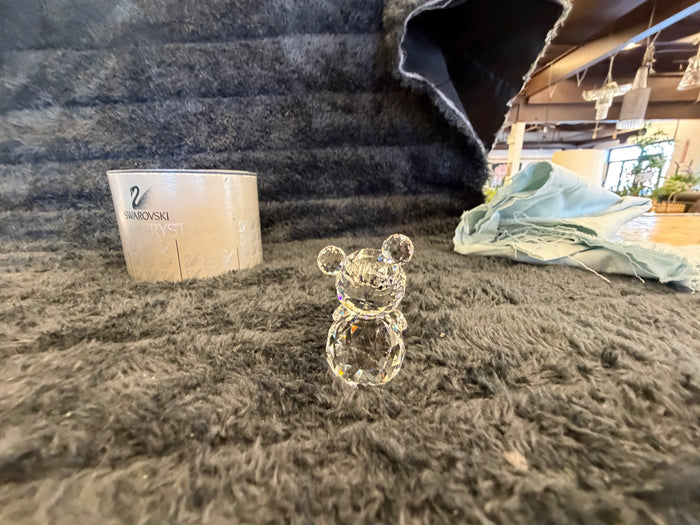 Swarovski Crystal Small Size Figurine Bear