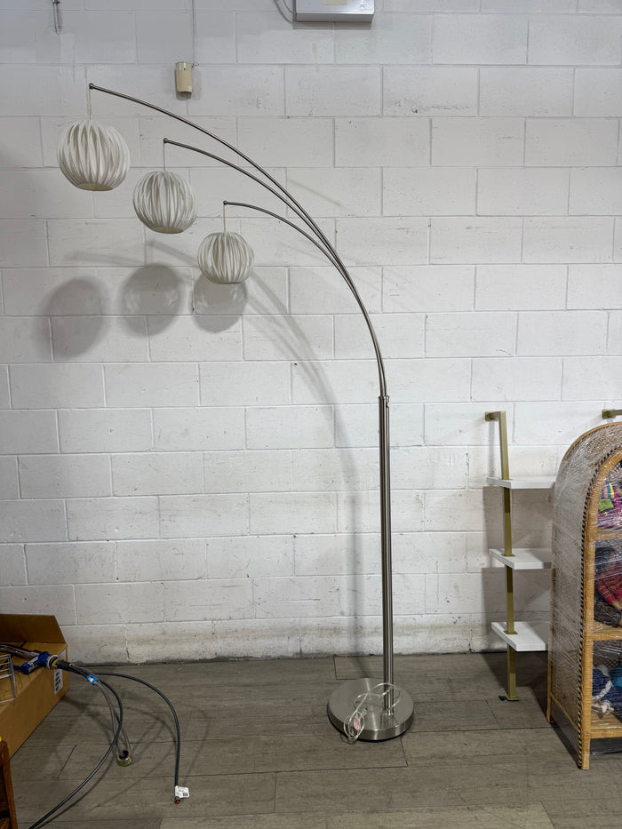Modernist 3 Branch Arc Floor Lamp