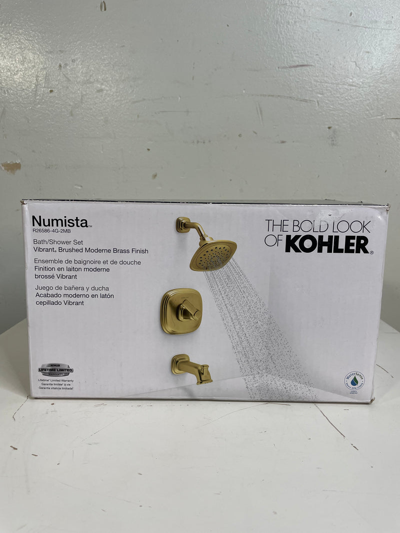 Kohler "Numista" Gold Bath Shower Set