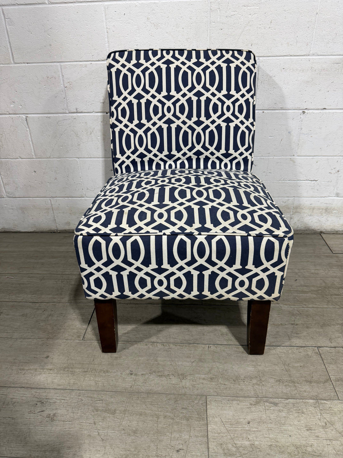 Decorative Patterned Accent Chair