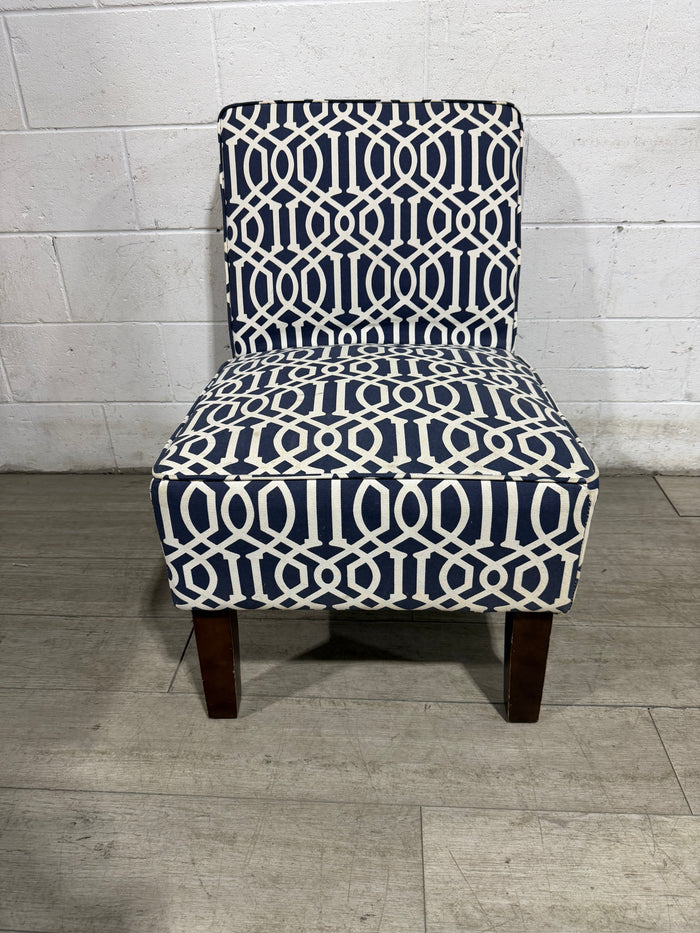 Decorative Patterned Accent Chair