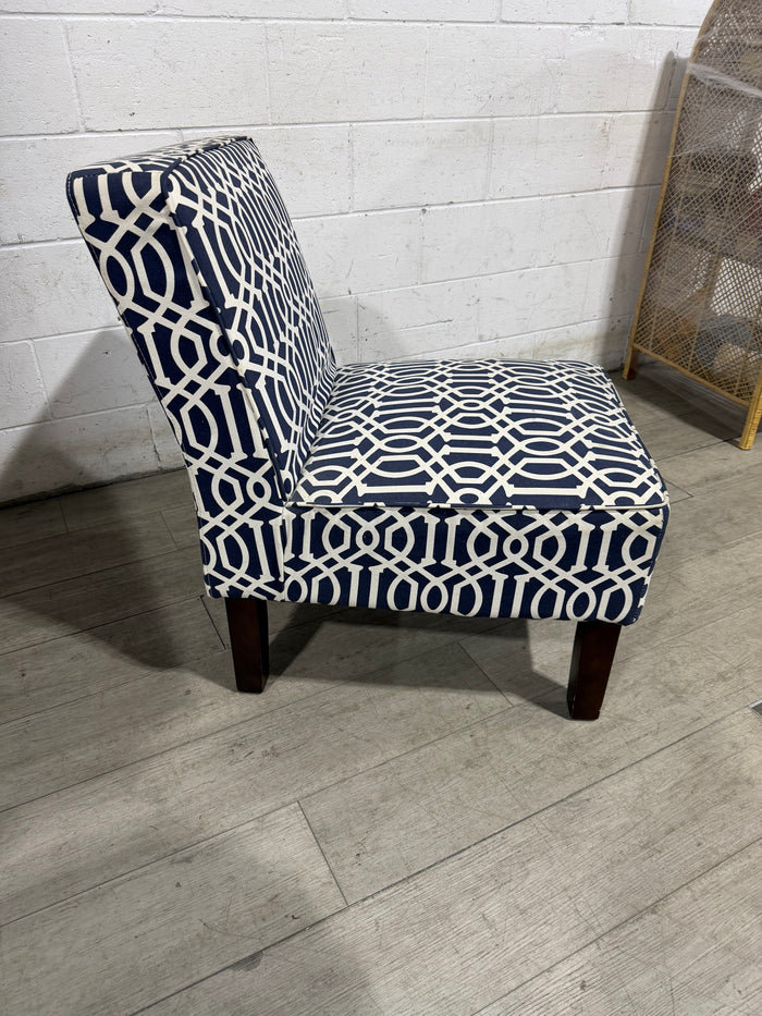 Decorative Patterned Accent Chair