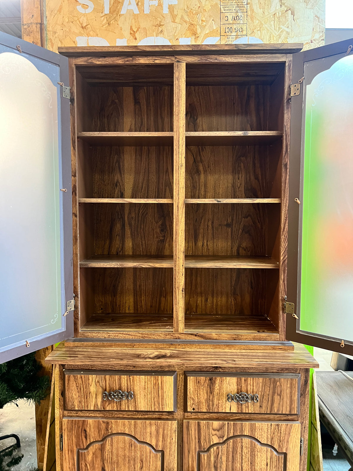 Solid Wood China Cabinet