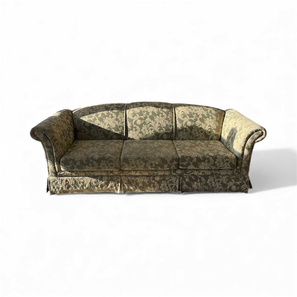 Upholstered Sofa with Traditional Pattern