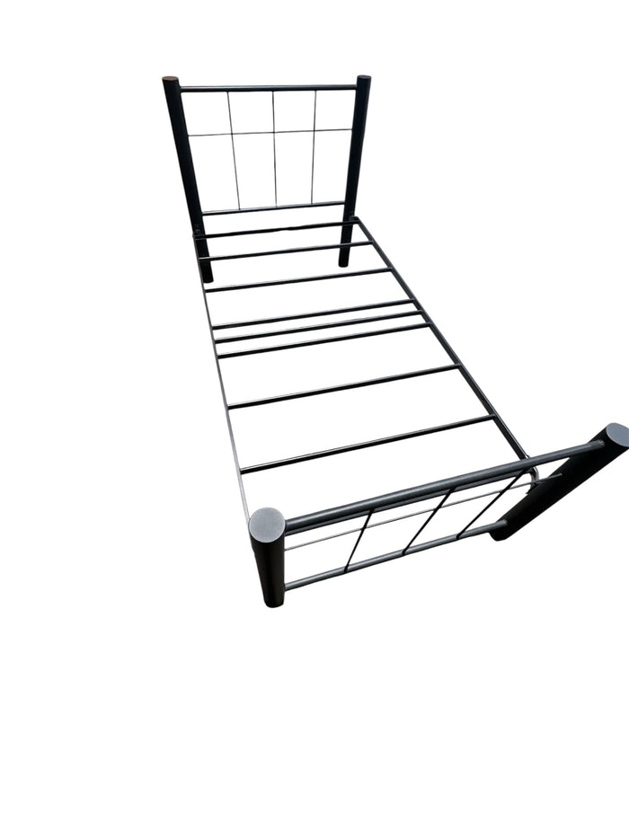 Black Metal Single/Twin Bedframe