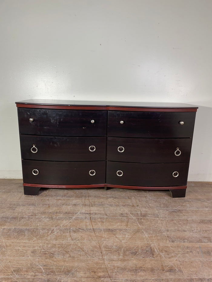 Brown Mahogany Dresser