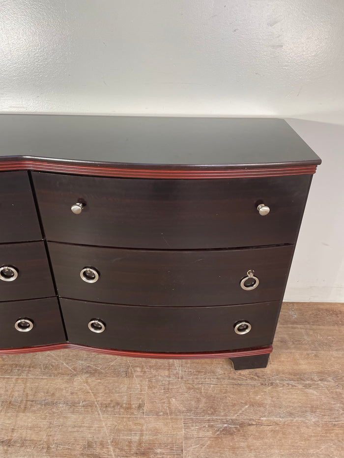 Brown Mahogany Dresser