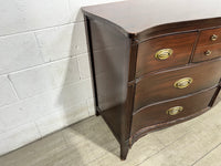 Graceful Bowfront 7-Drawer Dresser