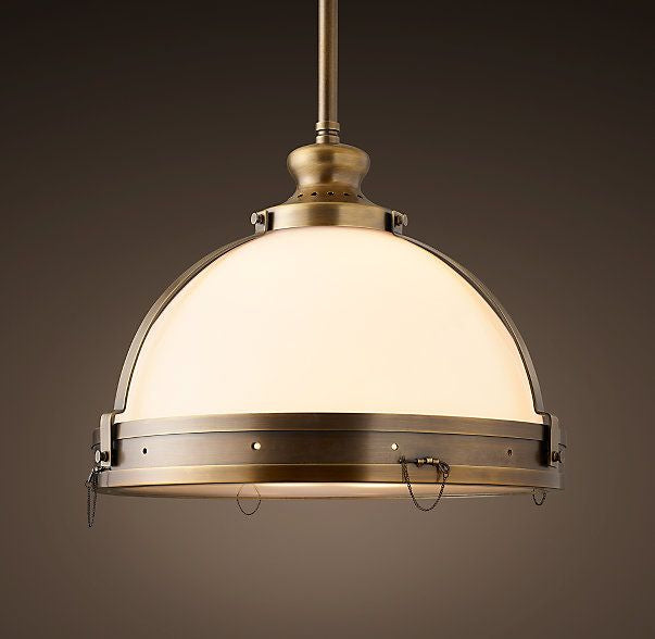Brass Pendant Lighting Fixture