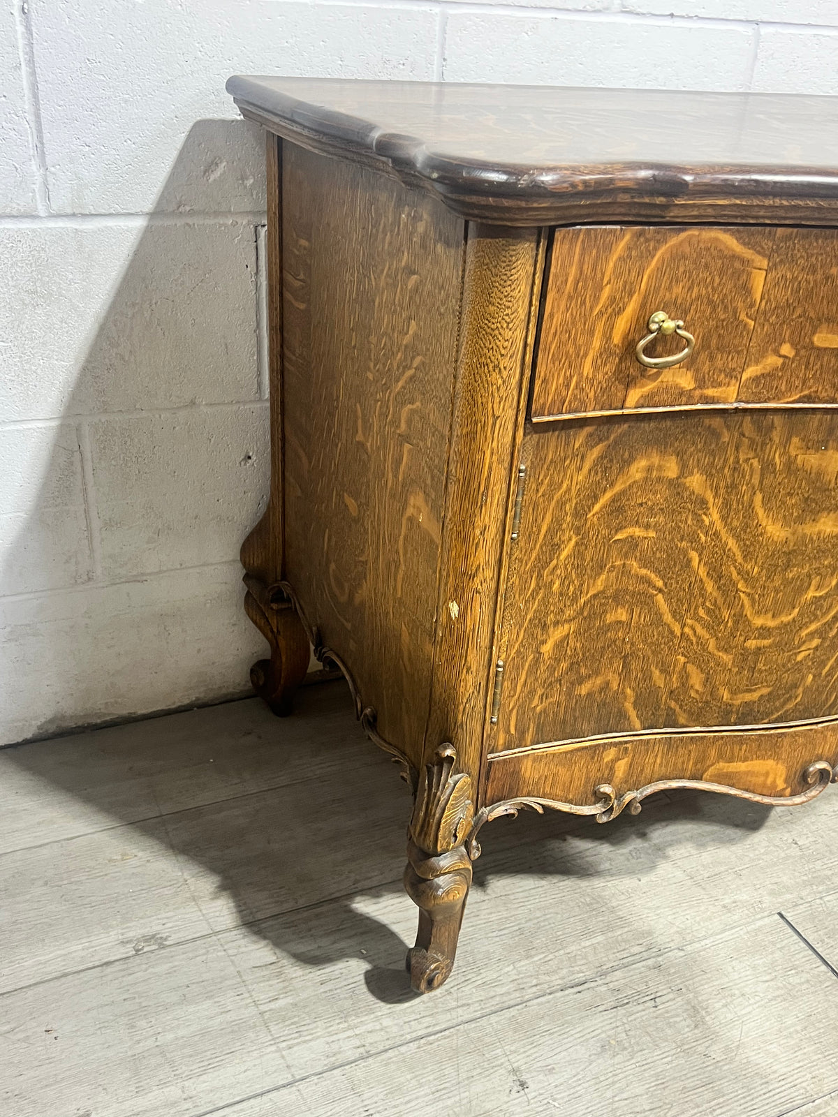Tiger Oak Antique Dresser