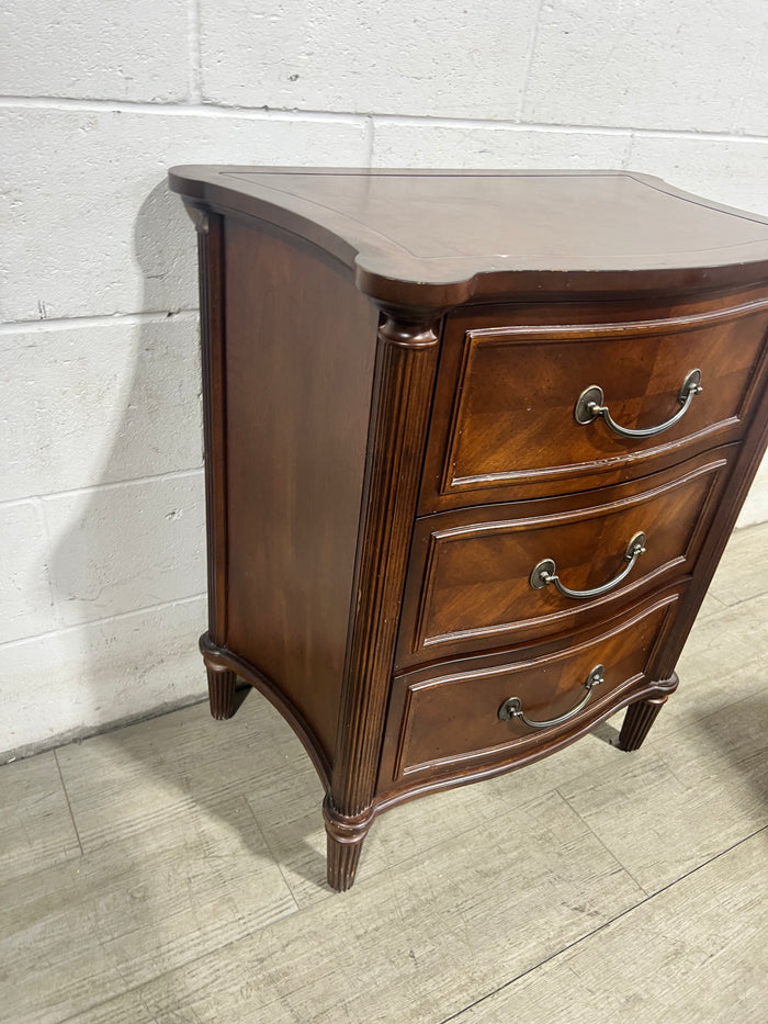 Bombay Leather Top Nightstand