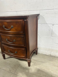 Bombay Leather Top Nightstand