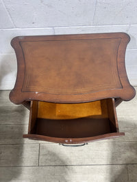 Bombay Leather Top Nightstand