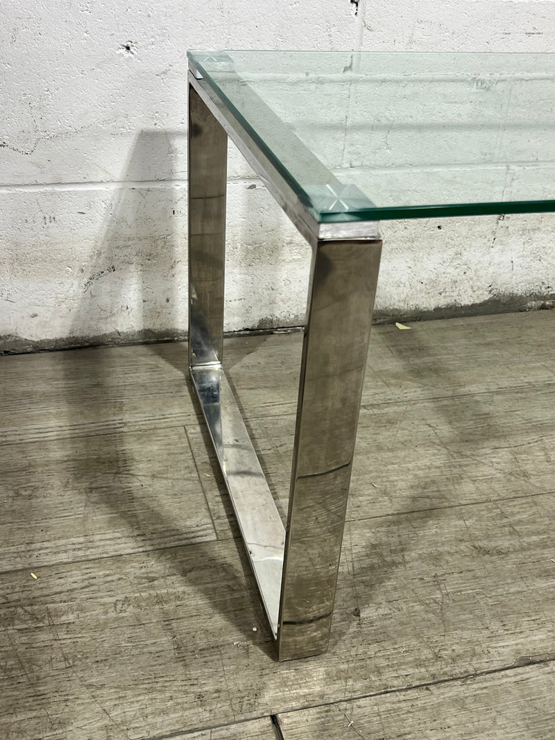Modern Glass Top Coffee Table