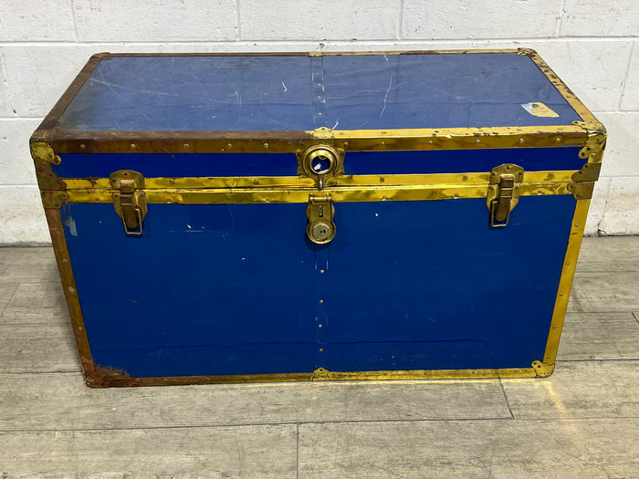 Blue Treasure Chest - Cedar lined