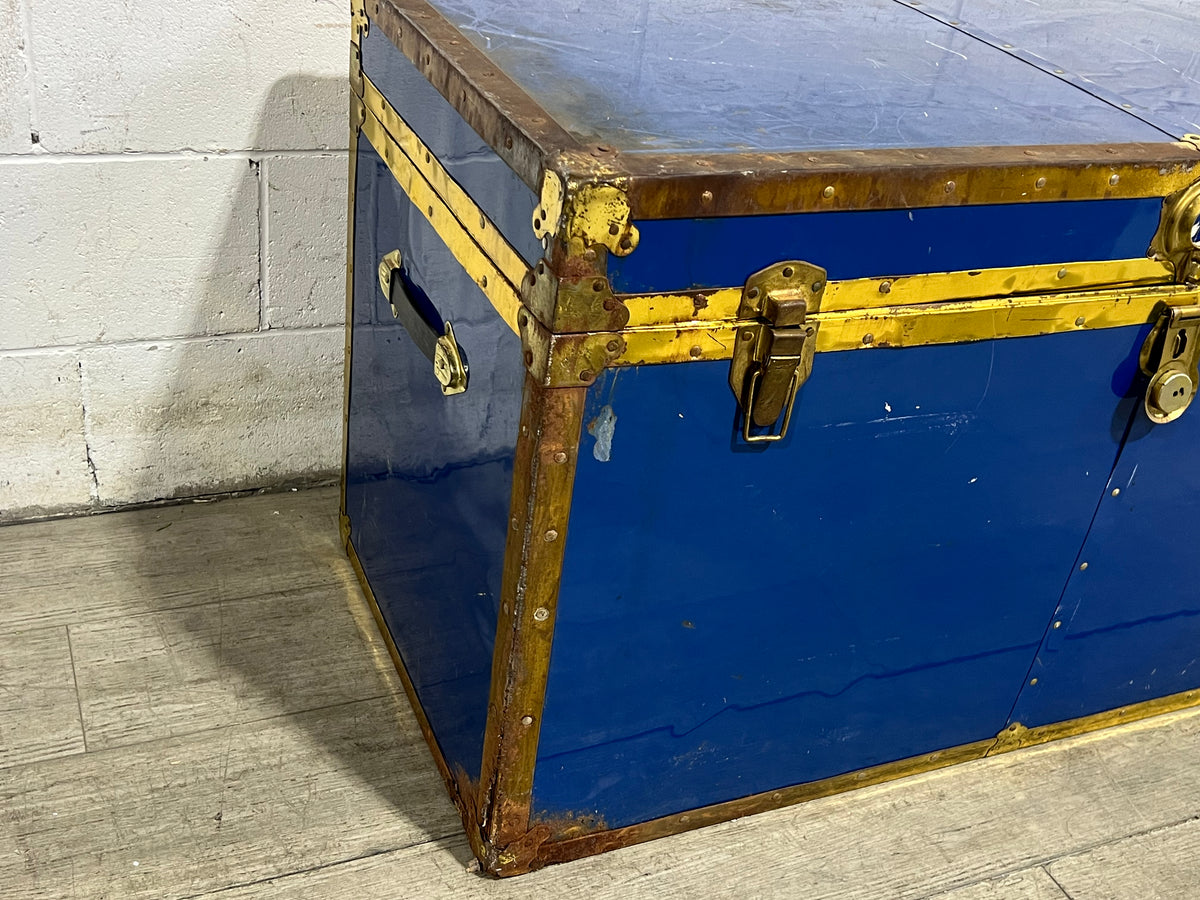 Blue Treasure Chest - Cedar lined