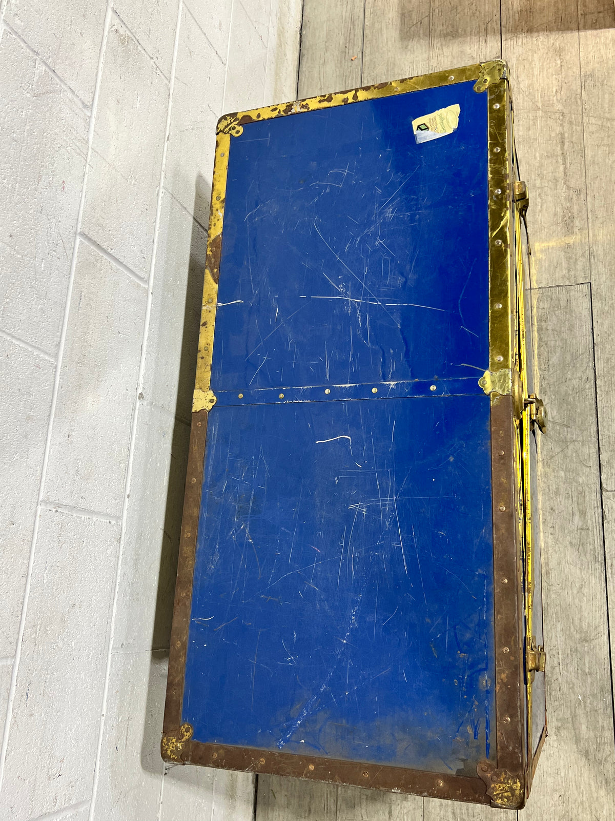 Blue Treasure Chest - Cedar lined