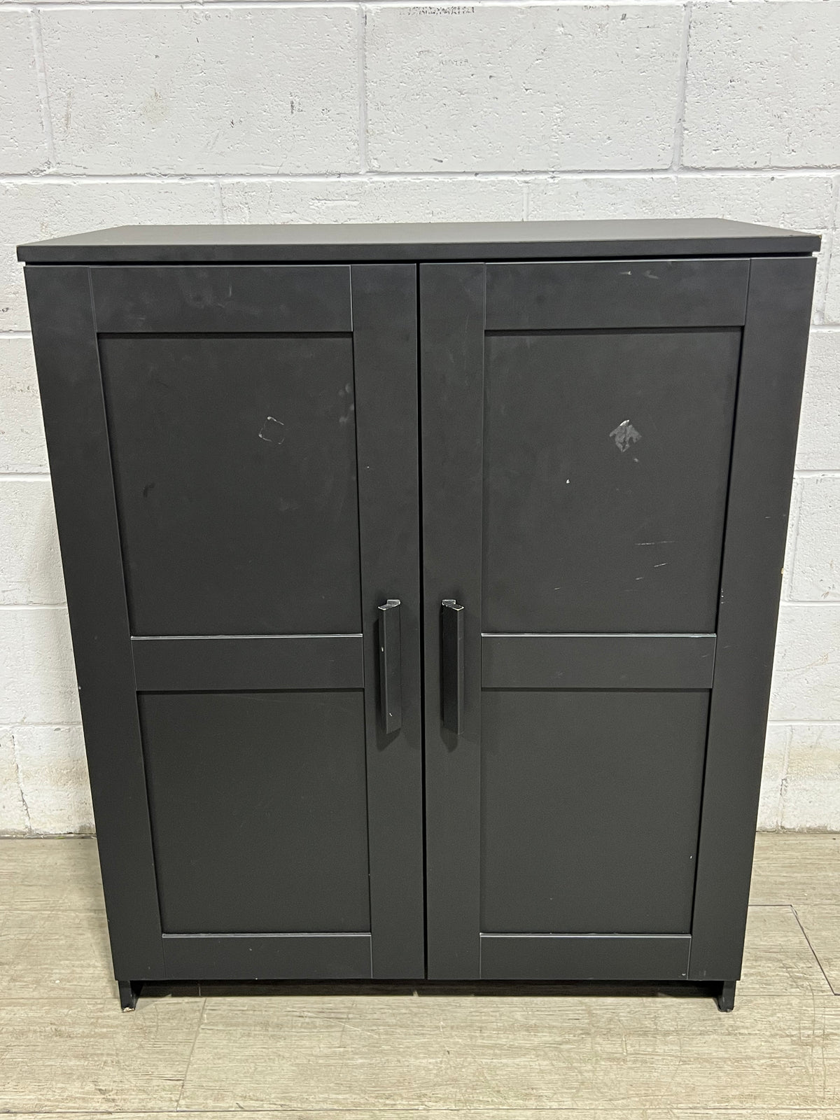 Black 2 Door Cabinet