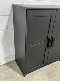 Black 2 Door Cabinet