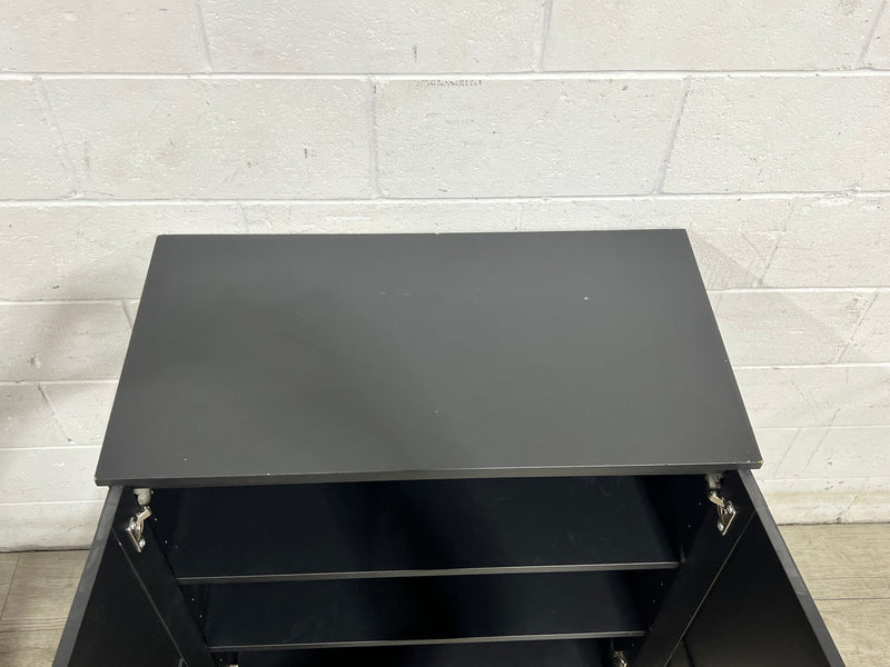 Black 2 Door Cabinet