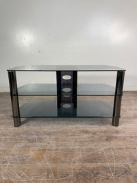 3 Tier Tempered Glass TV Stand