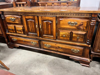 Solid Wood Dresser With Mirror