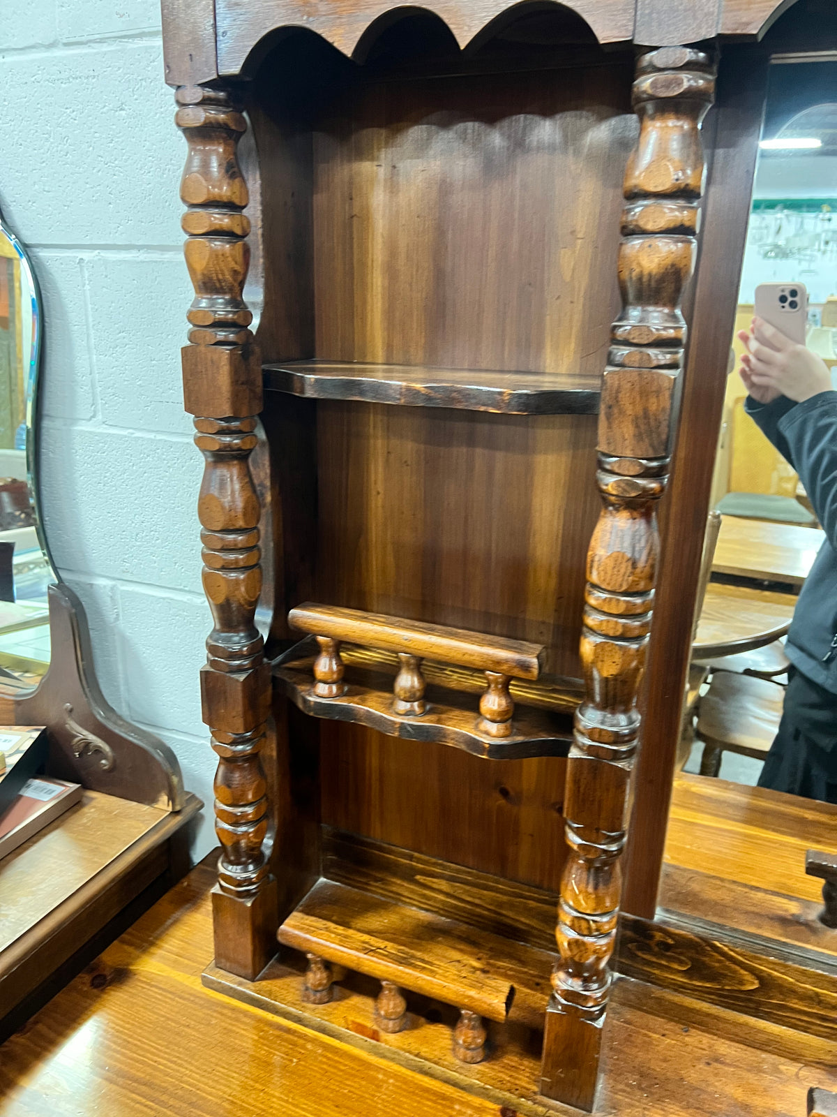 Solid Wood Dresser With Mirror