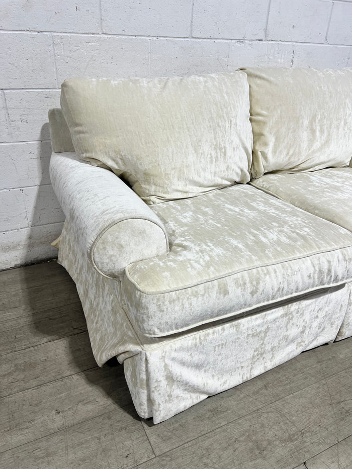 Cozy Velvet Cloud Loveseat