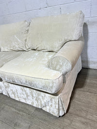 Cozy Velvet Cloud Loveseat